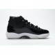 Air Jordan 11 "25th Anniversary" Black Silver Eyelets CT8012-011 40-47