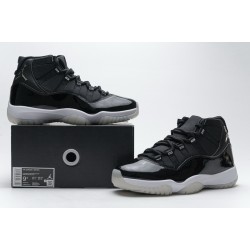 Air Jordan 11 "25th Anniversary" Black Silver Eyelets CT8012-011 40-47