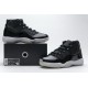 Air Jordan 11 "25th Anniversary" Black Silver Eyelets CT8012-011 40-47