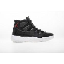 Air Jordan 11 "72-10" Black White 378037-002
