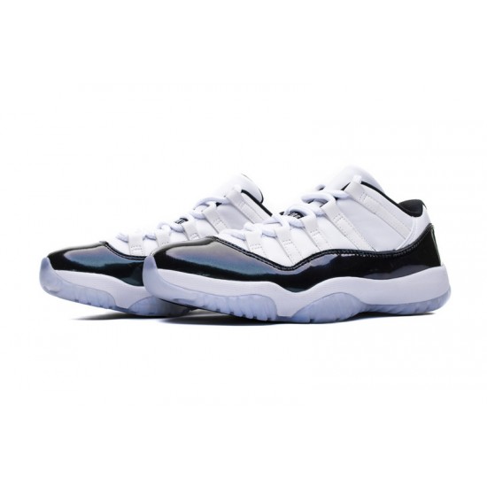 Air Jordan 11 "Emerald Easter" White Black 528895-145