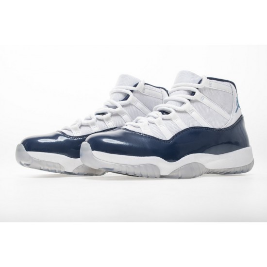 Air Jordan 11 "Midnight Navy" White Blue 378037-123