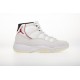 Air Jordan 11 "Platinum Tint" White Red 378037-016