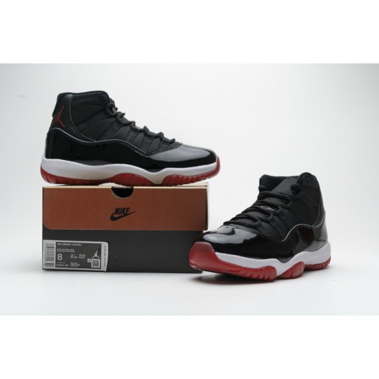 Air Jordan 11 Retro "Bred 2019" Black Red 378037-061