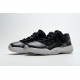 Air Jordan 11 Retro Low "Barons" Black White 528895-010