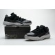 Air Jordan 11 Retro Low "Barons" Black White 528895-010