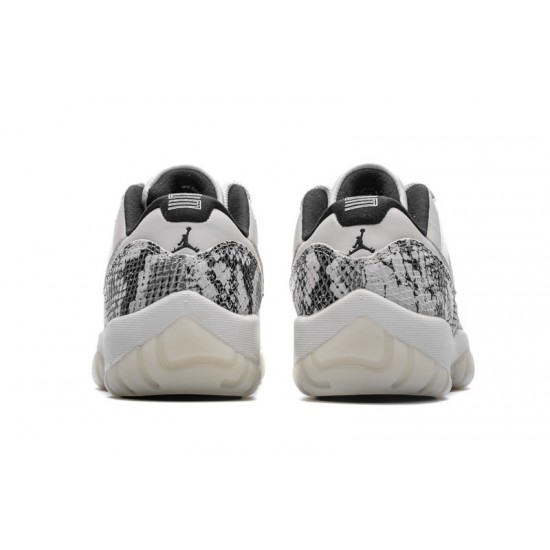 Air Jordan 11 Low "Light Bone" Grey Black CD6846-002