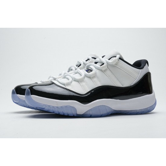 Air Jordan 11 Retro Low "Concord" Black White 528895-153