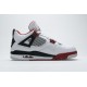 Air Jordan 4 "Fire Red" White Red DC7770-160