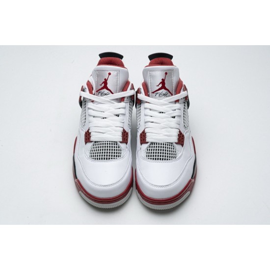 Air Jordan 4 "Fire Red" White Red DC7770-160
