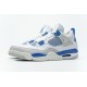 Air Jordan 4 "Military Blue" White Blue 308497-105 40-46