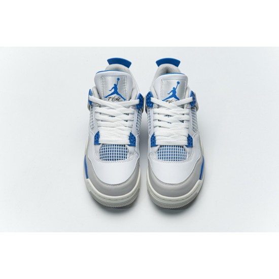 Air Jordan 4 "Military Blue" White Blue 308497-105 40-46