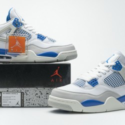Air Jordan 4 "Military Blue" White Blue 308497-105 40-46