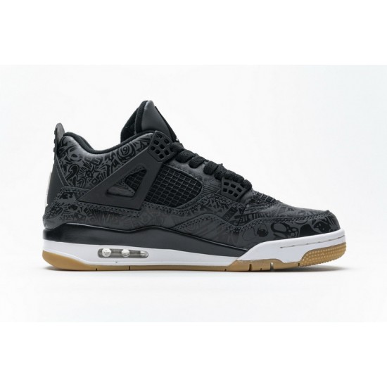 Air Jordan 4 Retro "Black Laser" Black White CI1184-001