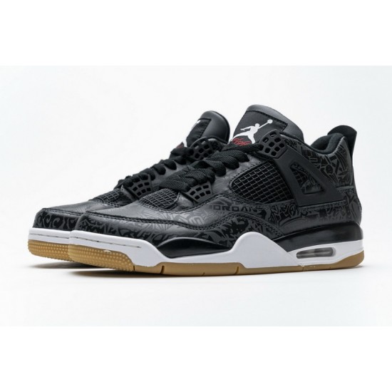 Air Jordan 4 Retro "Black Laser" Black White CI1184-001