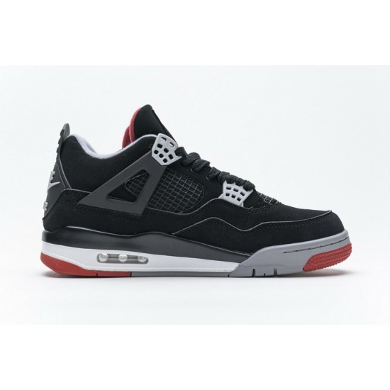 Air Jordan 4 Retro "Bred" Black Red 308497-060