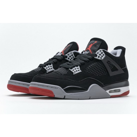 Air Jordan 4 Retro "Bred" Black Red 308497-060