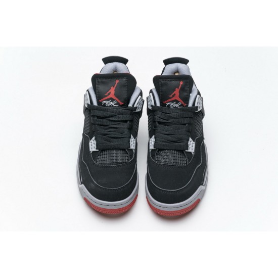 Air Jordan 4 Retro "Bred" Black Red 308497-060