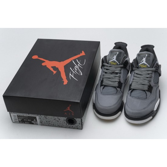 Air Jordan 4 Retro "Cool Grey" Grey Black 308497-007