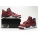Air Jordan 4 Retro "FIBA Gym Red" Red Black CI1184-617