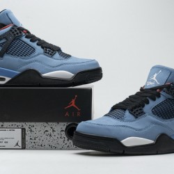 Air Jordan 4 Retro "Houston Oilers" Black White 308497-406