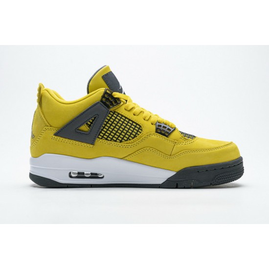 Air Jordan 4 Retro LS "Lightning" Yellow Grey 314254-702 40-46
