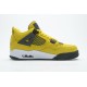 Air Jordan 4 Retro LS "Lightning" Yellow Grey 314254-702 40-46