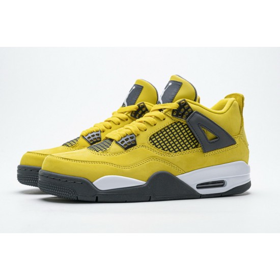 Air Jordan 4 Retro LS "Lightning" Yellow Grey 314254-702 40-46