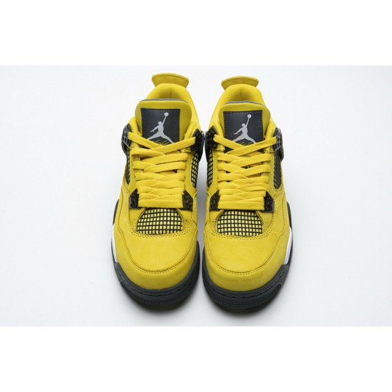 Air Jordan 4 Retro LS "Lightning" Yellow Grey 314254-702 40-46