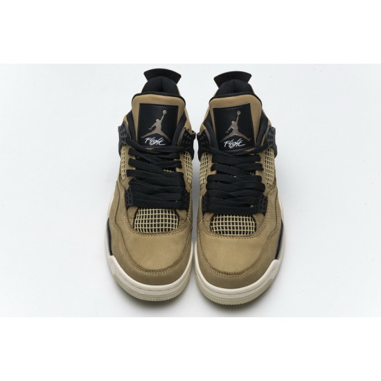 Air Jordan 4 Retro "Mushroom" Wheat Black AQ9129-200