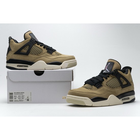 Air Jordan 4 Retro "Mushroom" Wheat Black AQ9129-200