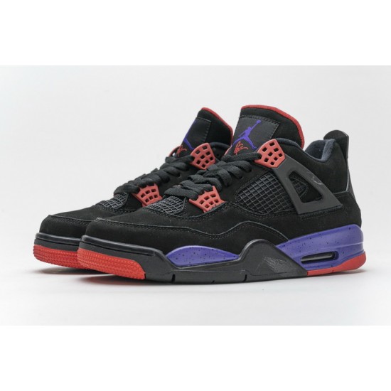 Air Jordan 4 Retro "NRD Raptors" Black Red AQ3816-056