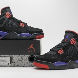 Air Jordan 4 Retro "NRD Raptors" Black Red AQ3816-056