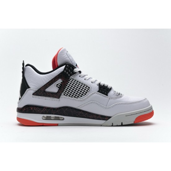Air Jordan 4 Retro "Pale Citron" White Red 308497-116