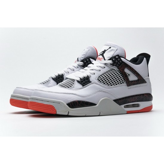 Air Jordan 4 Retro "Pale Citron" White Red 308497-116