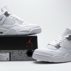 Air Jordan 4 Retro "Pure Money" White Silver 308497-100