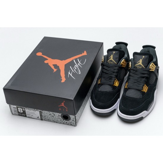 Air Jordan 4 Retro "Royalty" Black Gold 308497-032