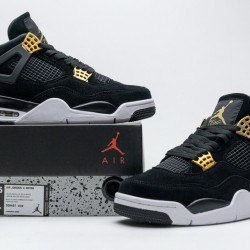 Air Jordan 4 Retro "Royalty" Black Gold 308497-032