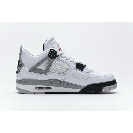 Air Jordan 4 Retro "White Cement" White Black 840606-192