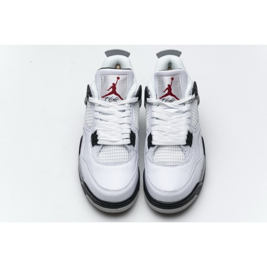 Air Jordan 4 Retro "White Cement" White Black 840606-192