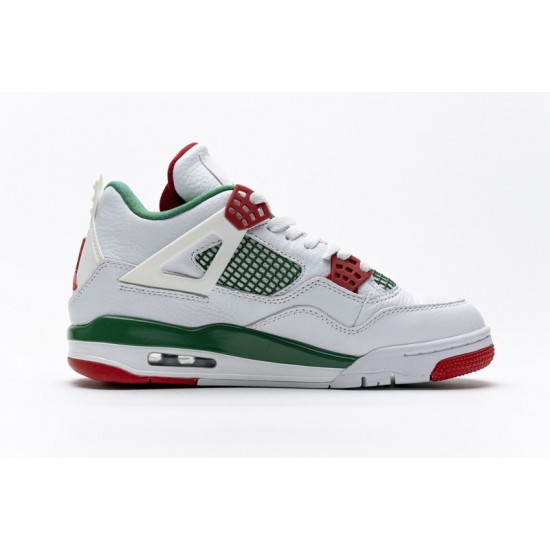Air Jordan 4 Retro "Do The Right Thing" White Green Red AQ3816-063