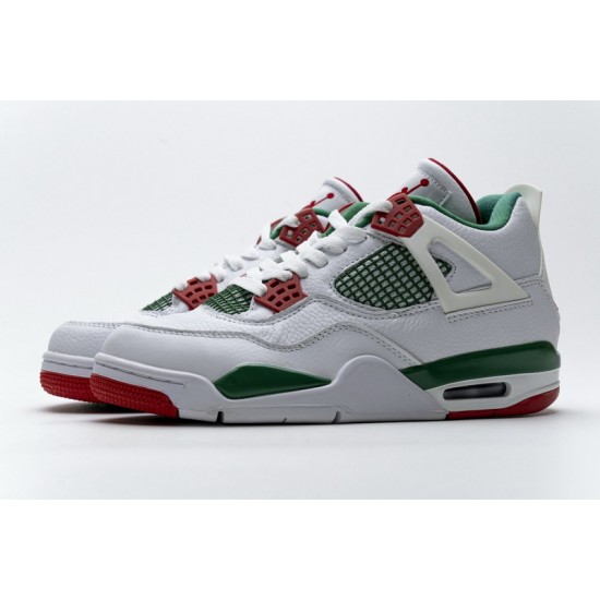 Air Jordan 4 Retro "Do The Right Thing" White Green Red AQ3816-063