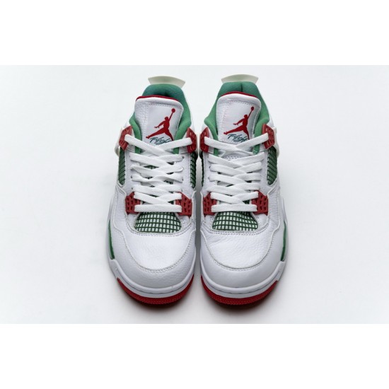 Air Jordan 4 Retro "Do The Right Thing" White Green Red AQ3816-063