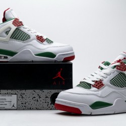 Air Jordan 4 Retro "Do The Right Thing" White Green Red AQ3816-063