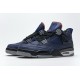 Air Jordan 4 Retro "Winterized Blue" Blue Black CQ9597-401