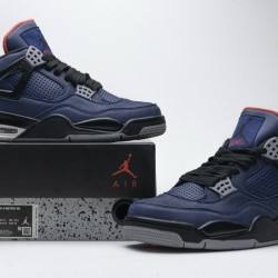 Air Jordan 4 Retro "Winterized Blue" Blue Black CQ9597-401