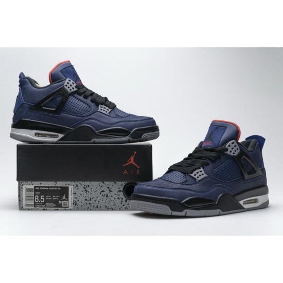 Air Jordan 4 Retro "Winterized Blue" Blue Black CQ9597-401