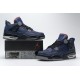 Air Jordan 4 Retro "Winterized Blue" Blue Black CQ9597-401