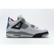 Air Jordan 4 Retro "What The 4" White Red Blue CI1184-146