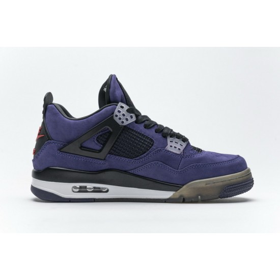 Travis Scott x Air Jordan 4 Retro "Purple Suede" Purple Black AJ4-766302